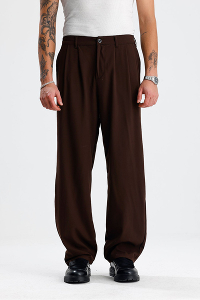 ATE STUDIOS Pleated Baggy Fabric Trousers
