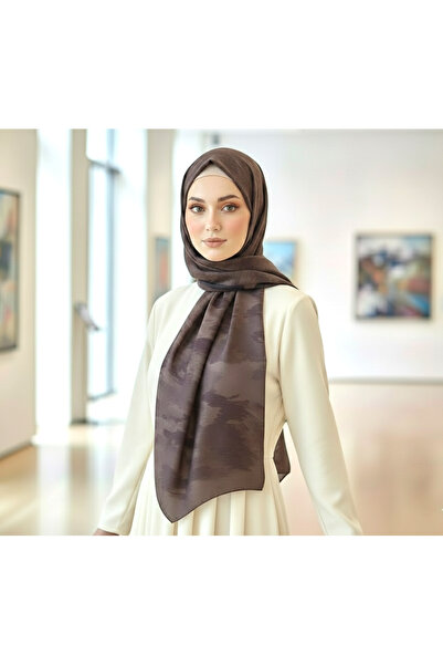 Alivascarf Bulut Desen Bambu Şal