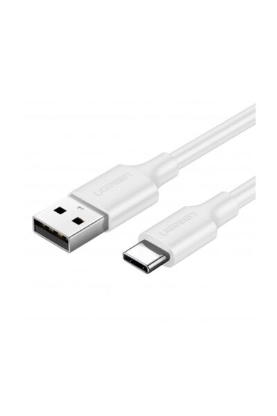 Ugreen Cablu Date si Incarcare USB-A - USB-C US287 60W 0.25m Alb