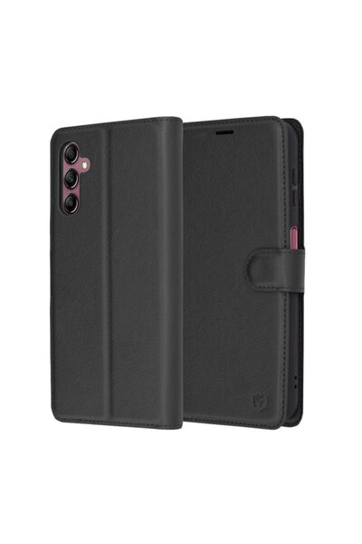 Techsuit Samsung Galaxy A14 4G Leather Folio, black