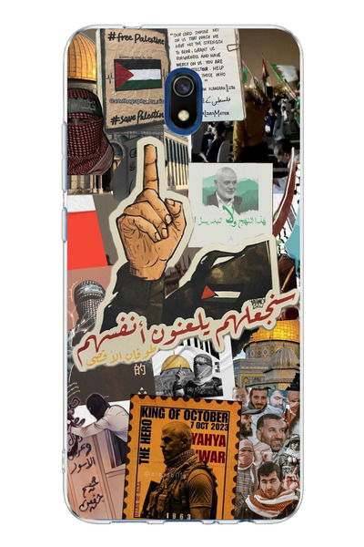 TechTree Redmi 8A Compatible Palestine Freedom Printed Silicone Case