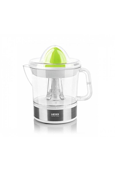 HAEGER Electric Citrus Juicer Perfect Juice White, 0.7L Container, 25W Power,...