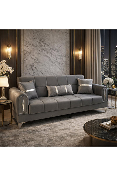 Carmen Mobilya Yataklı Bazalı Elmas Kanepe