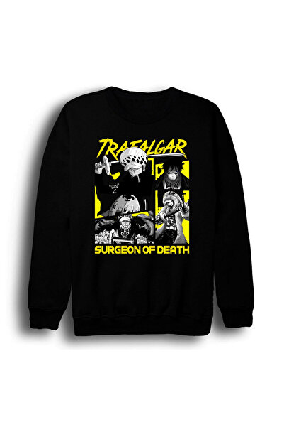fame-stoned One Piece - Trafalgar Law - Φούτερ με στάμπα Anime, Unisex, 100% ...