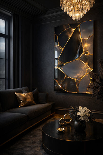 tablo market by ahsen çerçeve Tablou din sticlă rezistentă la spargere 5mm (g...