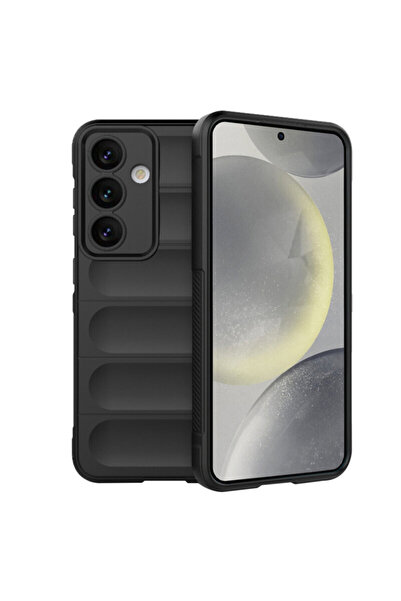 Techsuit Магически щит за Samsung Galaxy S24, черен