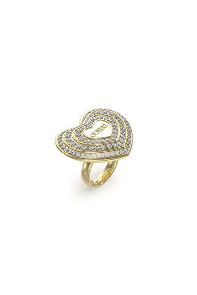 Guess MOP AND CRYSTALS HRT MAXI RING