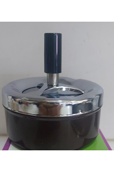 esdekor Press-Press Ashtray Load 11cm Diameter 9 cm Brown