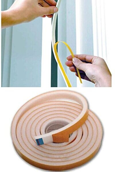 Lisinya شريط عازل للنوافذ بطول 9 أمتار، إسفنجة عازلة للزجاج، مانع للرياح والب...