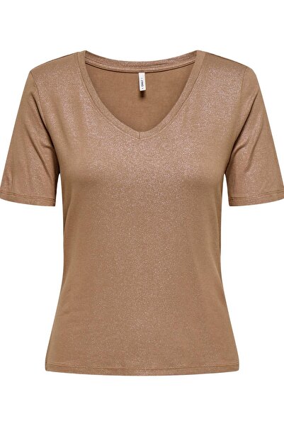 ONLY Onlcarrie Women Blouse V-Neck Short Sleeve