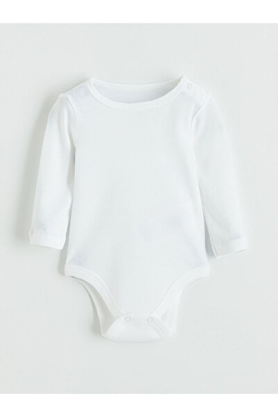 LC Waikiki Crew Neck Baby Boy Snap Body 2-Piece