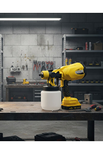 Lisinya Şarjlı Püskürtme Tabancası Profesyonel Görünümlü Boyama Çözümü -