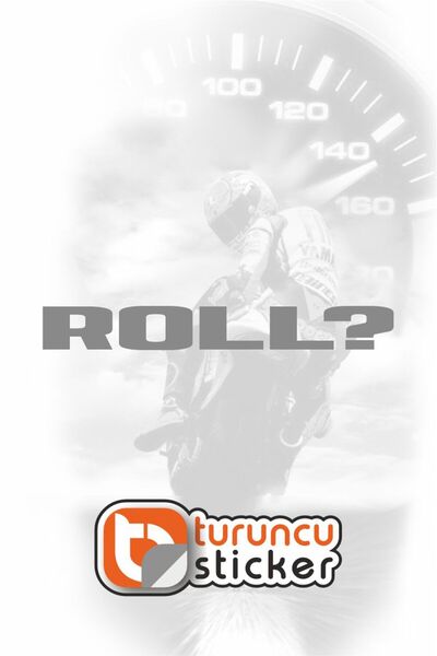 Turuncu Sticker رول؟ ملصق لاصق 8x1 سم - ملصق للسيارة - المحرك - اللابتوب - مل...