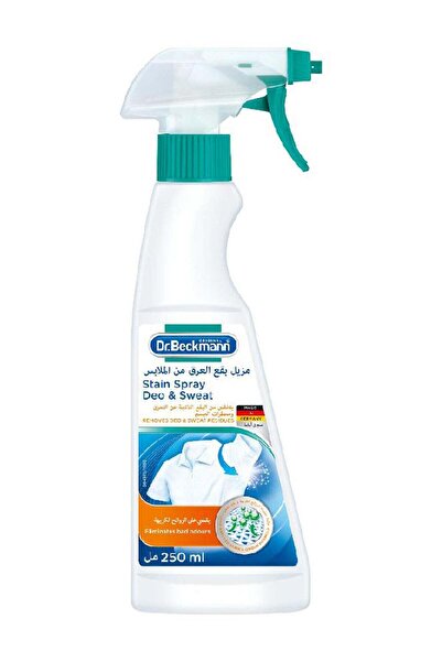 BECKMANN بخاخ مزيل العرق وبقع العرق من دكتور ديو، 250 مل
