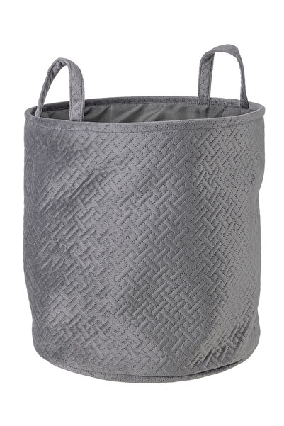 Bizzotto Coș de depozitare textil gri Averill 38x38 cm