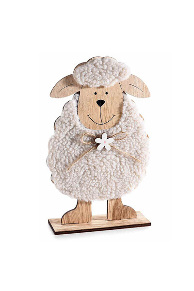 Decorer Figurina Oita Pasta lemn textil 12,5x4,5x20,5 cm