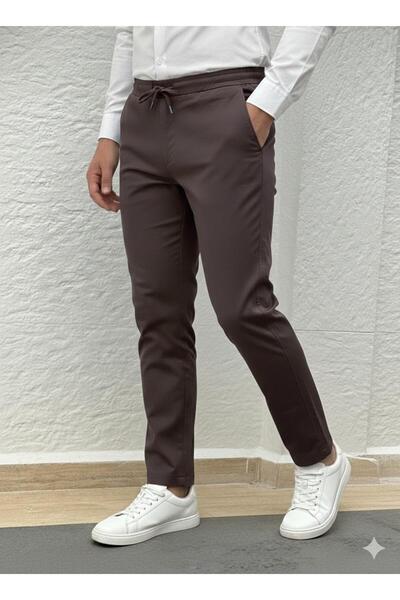 Ars Magic Box Jogger Regular Fit Men's Lace-Up Cotton Woven Pants