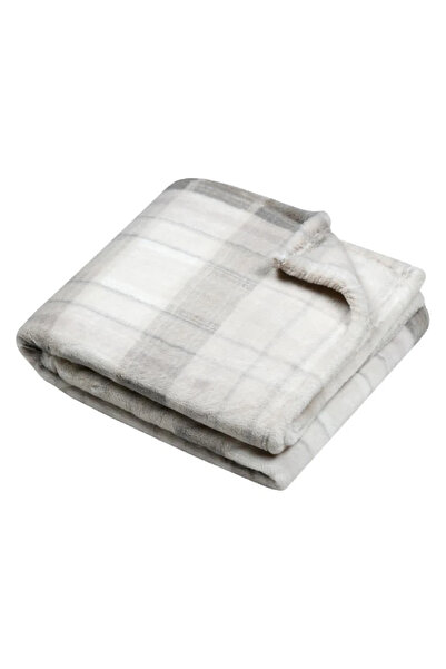 Stof Scotland Decorative Blanket 130×160 cm - Beige