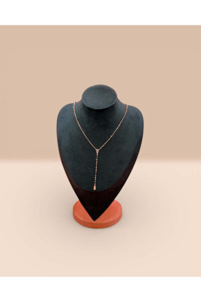 LYNORO Colier Crystal Tear pentru Femei din Oțel Inoxidabil Placat cu Aur 18K...