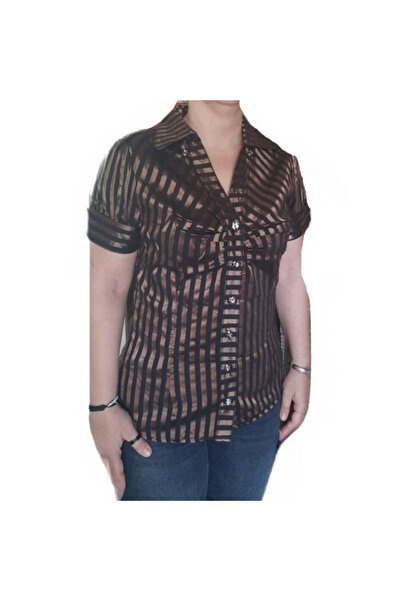 Handlowa Cămașă Zino Maxx, culoare maro,