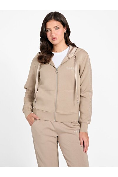 Guess سترة رياضية للغوص بغطاء للرأس