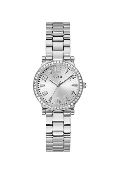 Guess Analogue watch with crystal appliqué detailing