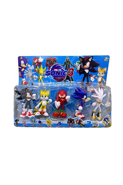JPT Sonic & Friends Figurine Set - 5 Piece Collection