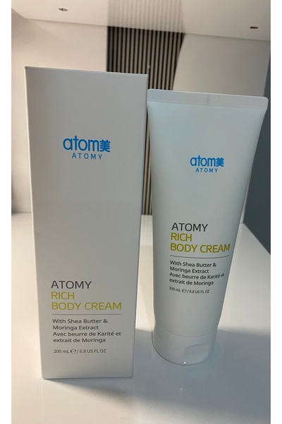 Atomy Rich Body Vücut Kremi 200 ml. Derinlemesine Nemlendirme & Yumuşaklık