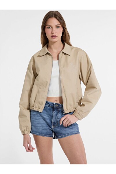 Guess Embroidered Bomber Jacket