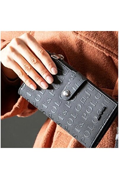 Just Polo Women's Black Wallet