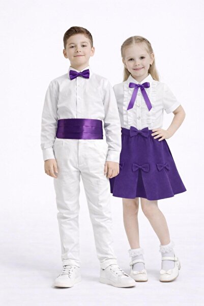 Nacar 23 Nisan 29 Ekim Gösteri Kıyafeti Kız & Erkek Çocuk Şık Kombin Takımı