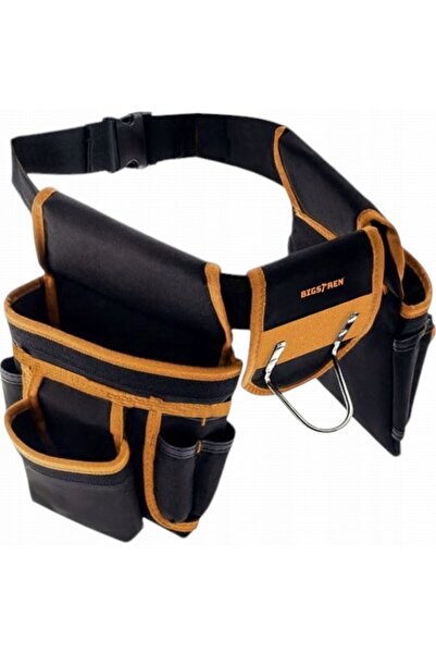 Bigstren Bigstren multifunctional tool belt, 22 pockets, black/yellow, 67-136...