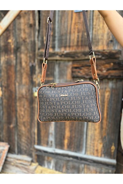 Just Polo Women's New Season Printed Shoulder Bag 232053 Mh