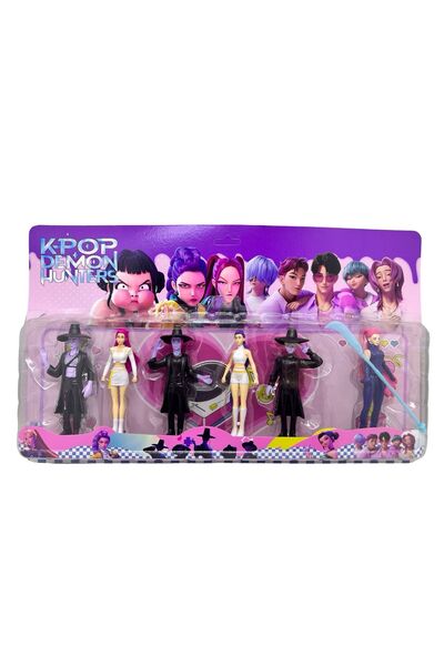 JPT K-Pop Demon Hunters Anime Figurine Set of 6
