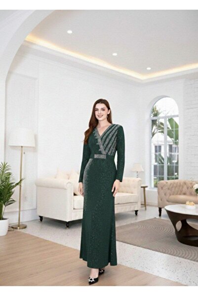 alqarat The "Elena" Crystal-Glow Gown