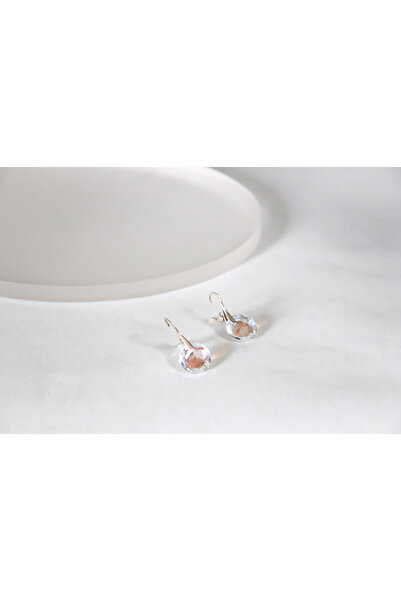 atellier47 Cercei din argint cu cristal Swarovski Aurore boreale