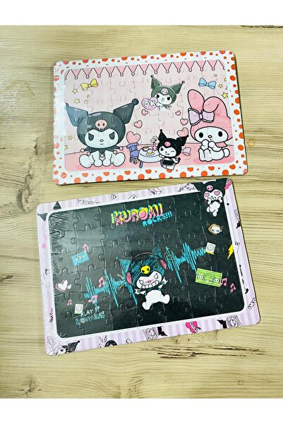 ÖZ KIRTASİYE Kuromi 2 Adet 42 Parça Puzzle