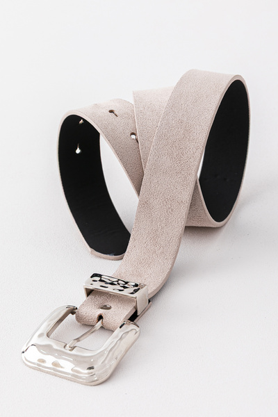 Pantastic Jeans 3.5.cm Silver Women's Waist Belt