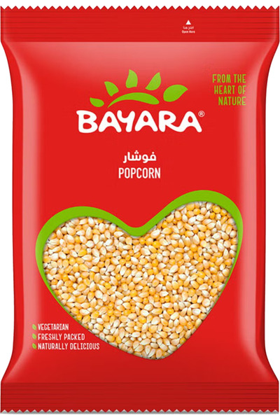 Bayara Gourmet Whole Maize Kernels Premium Popcorn Grains (400g)