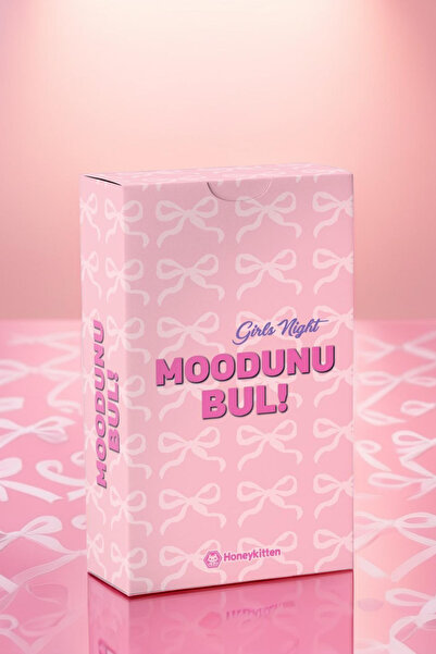 Luxmon Moodunu Bul Kızlar Gecesi Kart Oyunu 80 Kart (40 Metin + 40 Görsel )