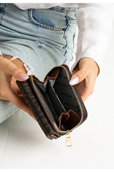 Just Polo حقيبة كتف ومحفظة نسائية مطبوعة للموسم الجديد 232053MH