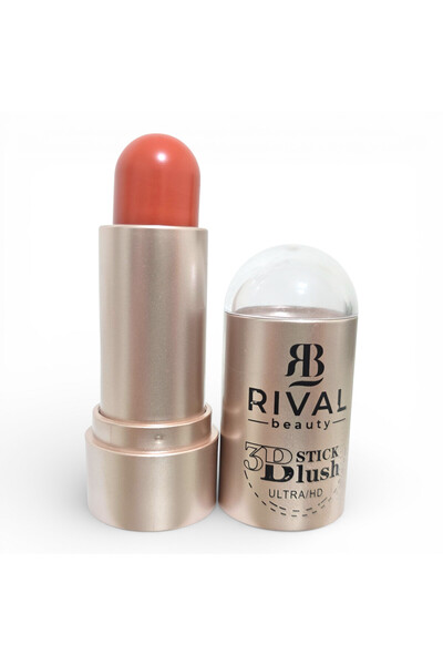 Sudedi Home Rival Beauty 3D Stick Blush Ultra HD Krem Allık Stick Doğal Kalıc...