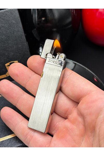 NikaŞ Metal İnce Gümüş Renk Şeritli Zarif Mini Taşınabilir Saf Rüzgar Geçirme...