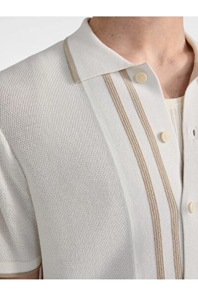 Guess Button-front polo sweater