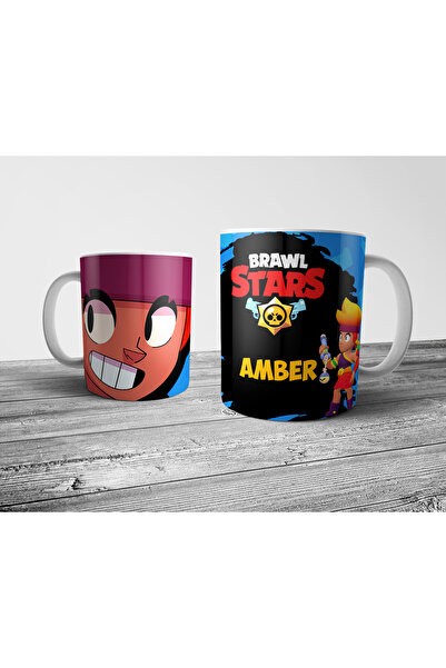 Pixxa Brawl Stars Amber Mug