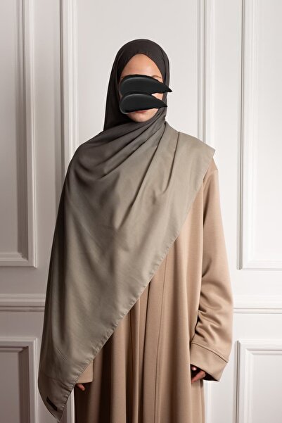 Lemaye Degrade Soft Şal - Haki