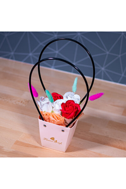 Creators of Crafts Basket With Soap Roses - Martisor