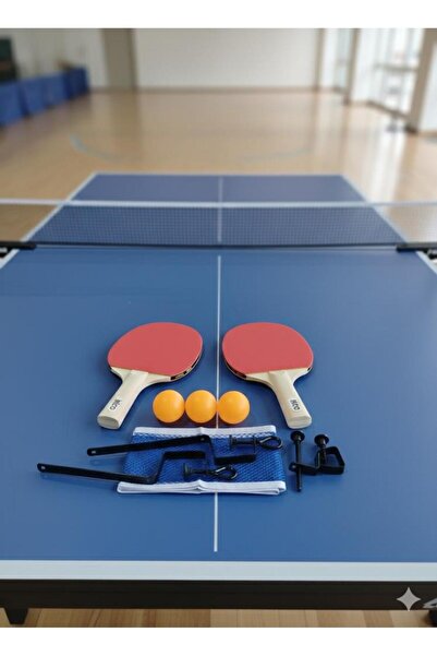 abnturk Masa Tenisi Raket Seti, 2 Raket 3 Top 100x10 File ve File Demirleri 8...
