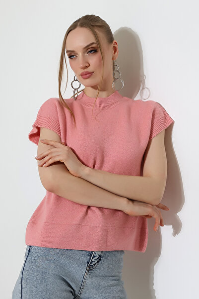 Lavinza Sıfır Kollu Kadın Kazak – %100 Yumuşak Dokulu, Cool Comfort, Hediyeli...