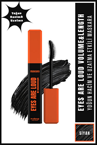 Maru.Derm m.ake up maruderm Yoğun Hacim ve Uzatma Etkili Maskara – Volume & L...